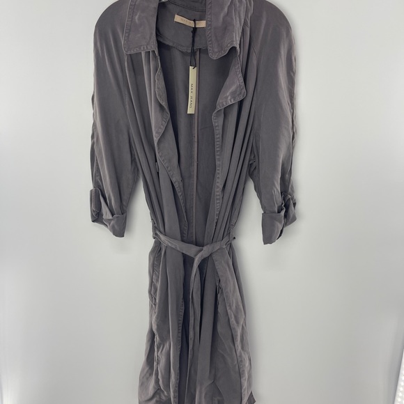 Max Jeans Jackets & Blazers - Max Jeans Long Light Weight Gray Jacket